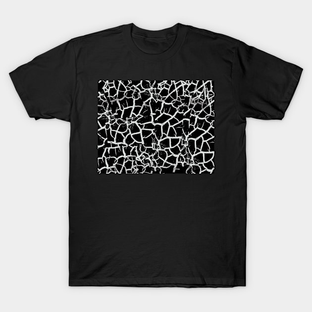 Yarra Mud Flats texture Art - inverted T-Shirt by tobycentreart